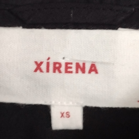Xirena Black 100% Cotton Button Down Shirt Size XS - Picture 2 of 11